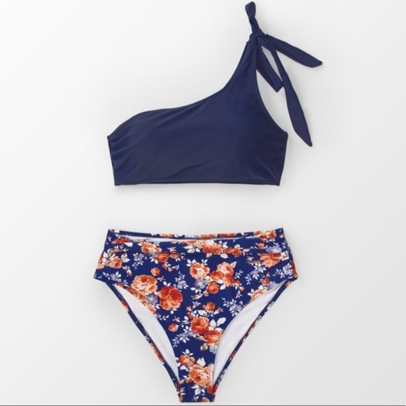 October Love Other - {October Love}1 Medium Left!  One Shoulder Bikini